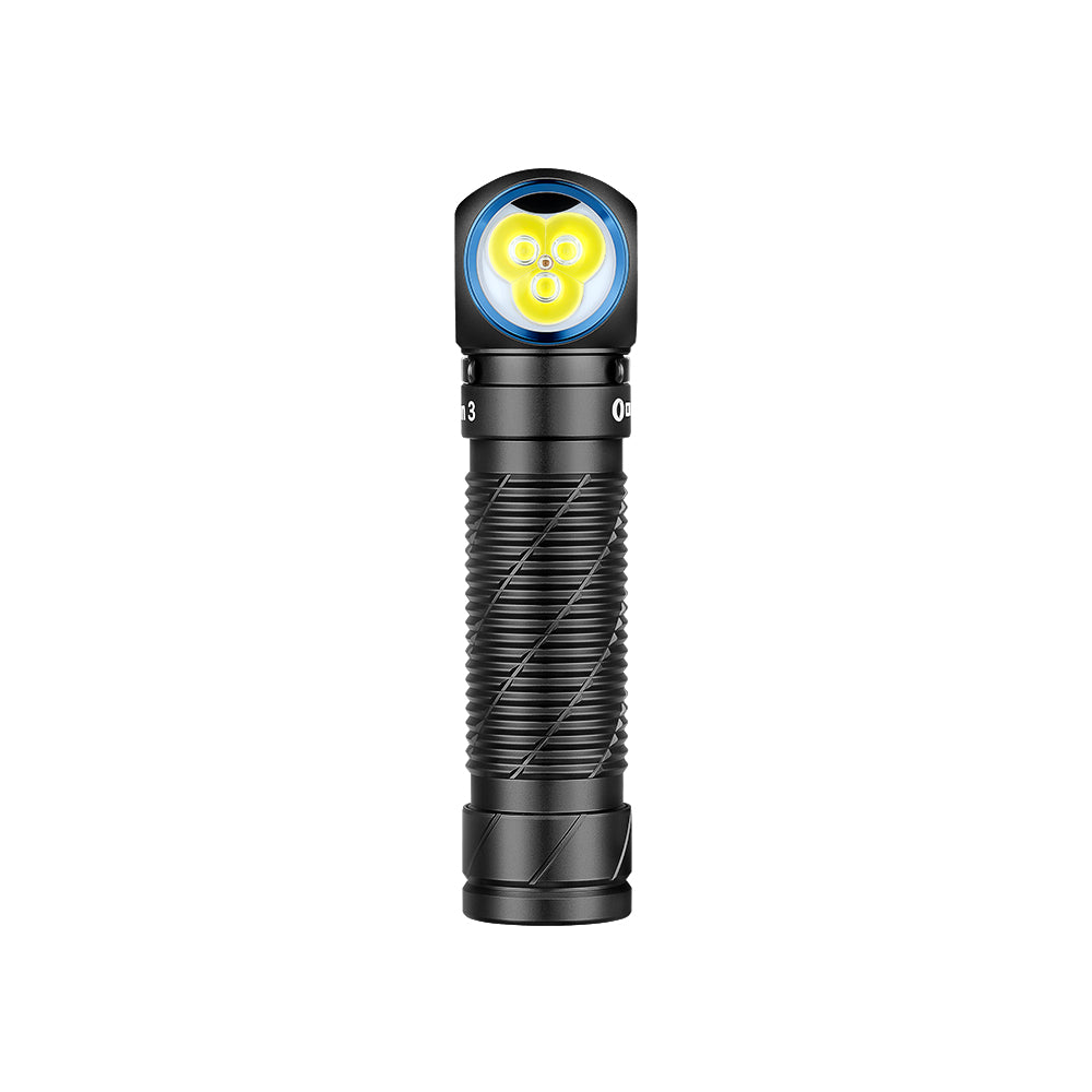 Perun 3 Headlamp 3000 Lumens White Light and Red Light