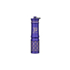 Olight Purple I3E Keychain Flashlight with Gold Pattern and Top Ring for Everyday Carry