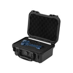 Olight Blue Marauder Mini 2 Flashlight in a Hard Case, a powerful and compact light for outdoor and tactical use.
