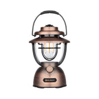 Olight Olantern Classic 2 Pro Bronze Front View with Edison Bulb and Handle for Camping and Home Lighting