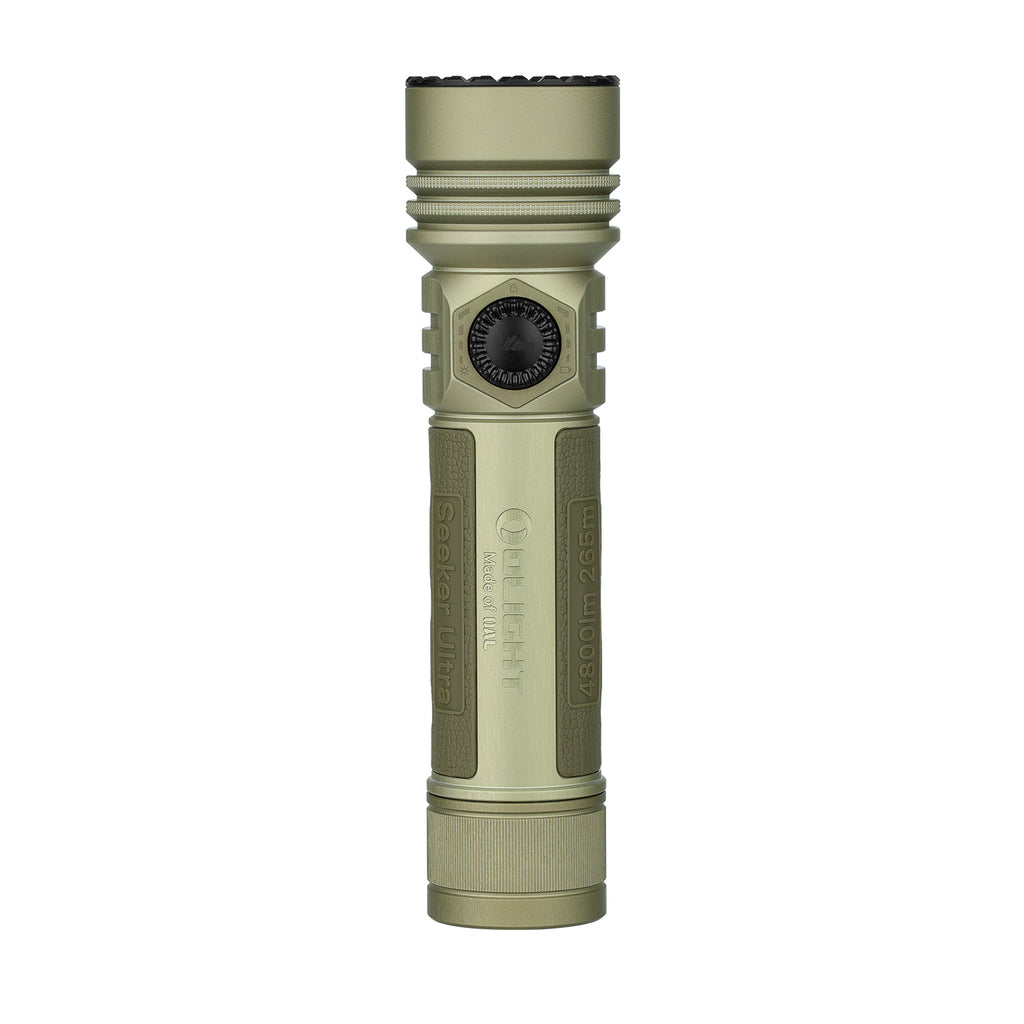 Olight Seeker Ultra olive green rechargeable high power flashlight