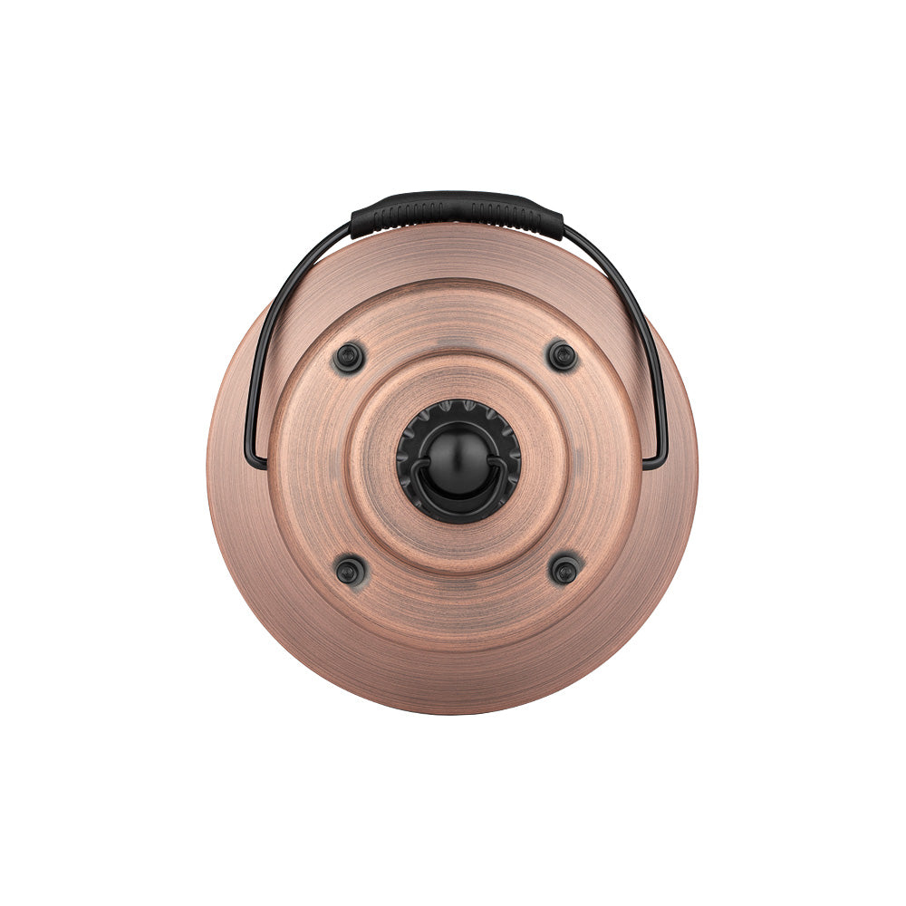 Olight Bronze Olantern Classic 2 Pro Top View with Black Handle and Knob for Camping and Outdoor Lighting