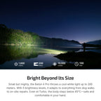 Olight Baton 4 Pro 1,600 lumen beam with 200 metre throw