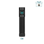 Olight Baton 4 Pro Matte Black CW rechargeable EDC flashlight